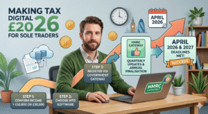Making Tax Digital for Income Tax: What Sole Traders Must Do Before April 2026